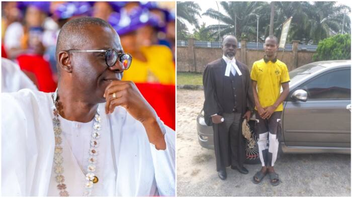 Drama as 27-year-old man from Delta claims Governor Sanwo-Olu is his father, reveals what mother told him
