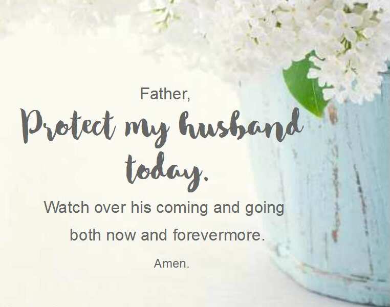 Praying for husband