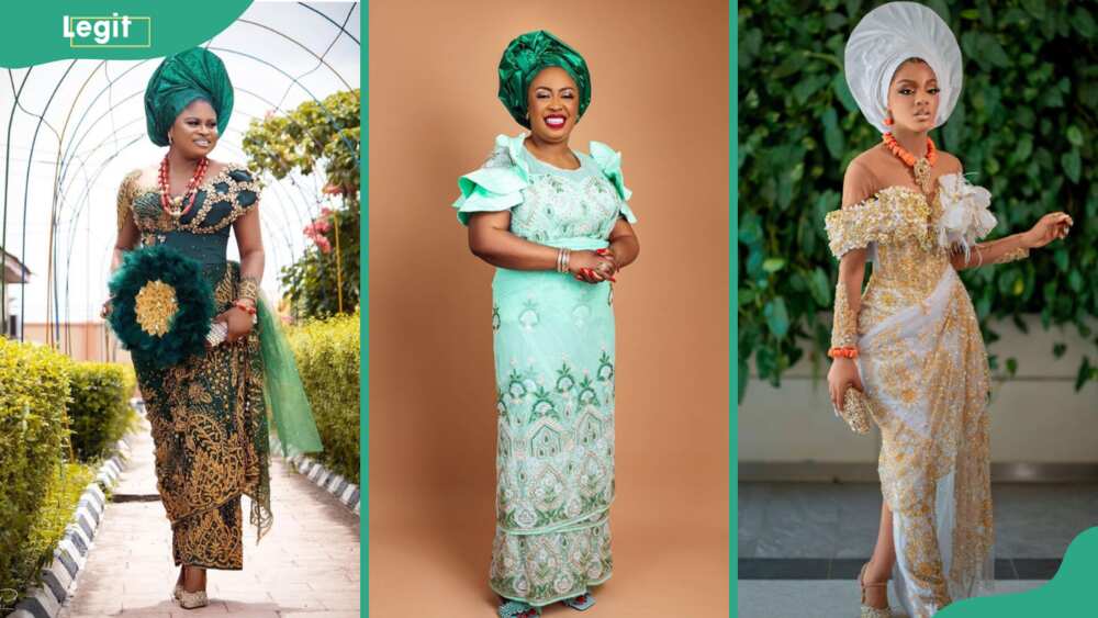 Latest George styles: blouses and gowns for traditional marriage