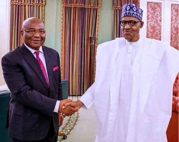 Uzodinma ya gana da Buhari, an biya masa bukatarsa