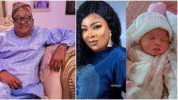 An addition to my grandchildren: Jide Kosoko excited as daughter Bidemi welcomes baby girl, fans celebrate her
