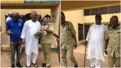 BREAKING: Photos emerge as 2 former northern governors finally released from prison