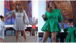 She got your legs: Reactions as Serena Williams slays in matching mini dresses with daughter