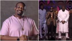 "Una too dey worry": Don Jazzy gives reason for looking reluctant on stage with D'banj at the Headies