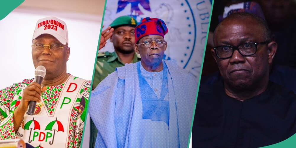 Tinubu, Atiku, Obi, Supreme