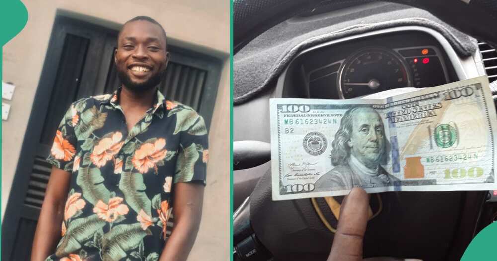 Bolt driver shares how strange passenger entrusted him with dollars, shares what happened after
