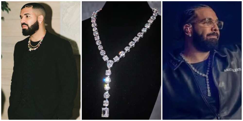 Drake/diamond necklace