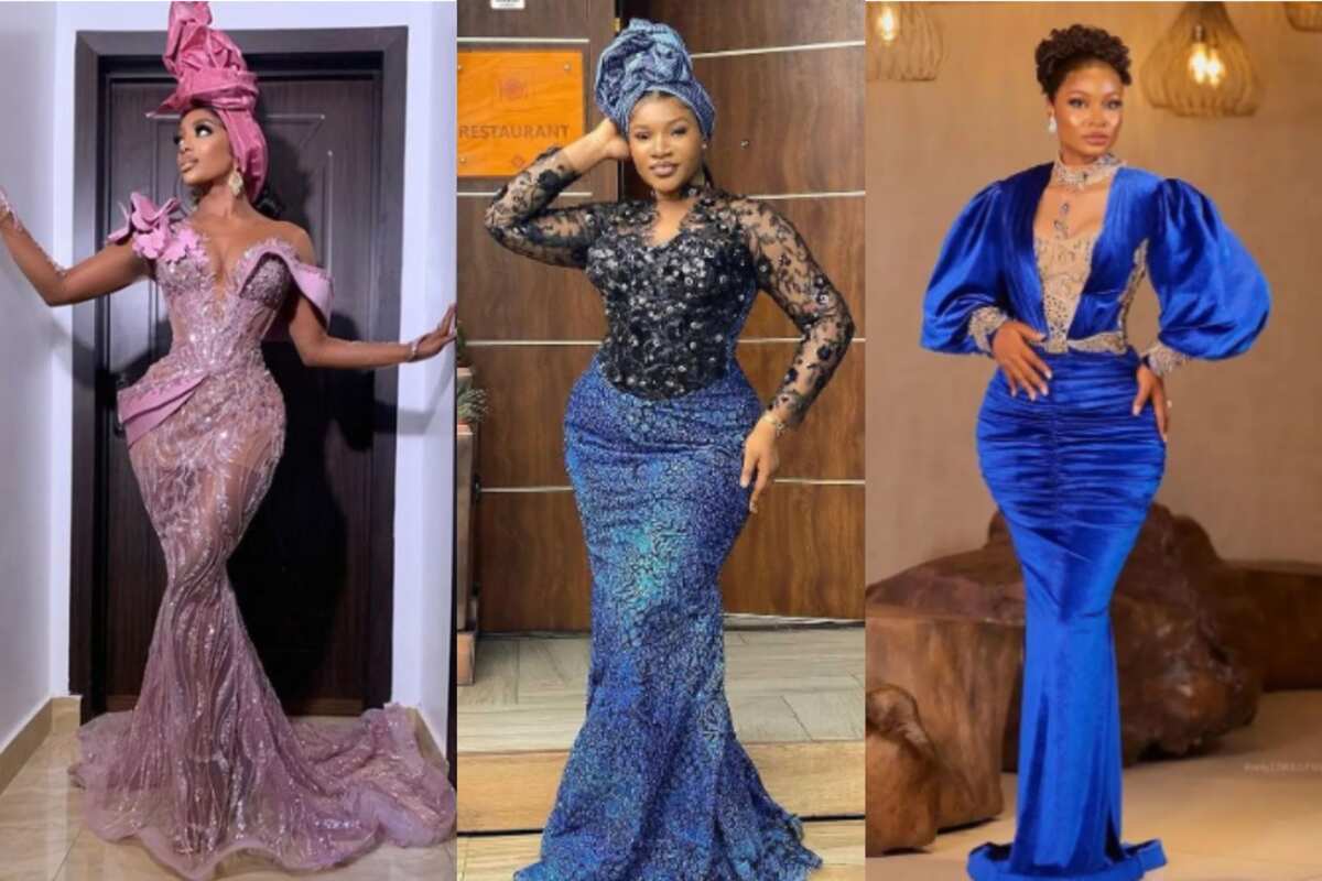 Aso ebi gown styles sales for wedding