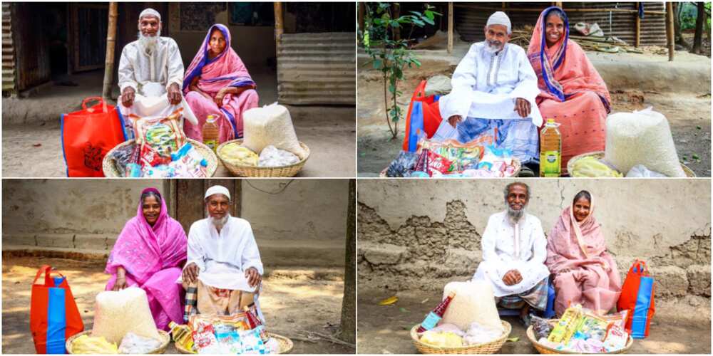 Kindhearted man feeds elderly couples and widowed mothers neglected by their children, many hail him Kindhearted man feeds elderly couples and widowed mothers neglected by their children, many hail him