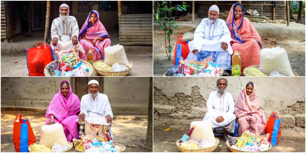 Kindhearted man feeds elderly couples and widowed mothers neglected by their children, many hail him