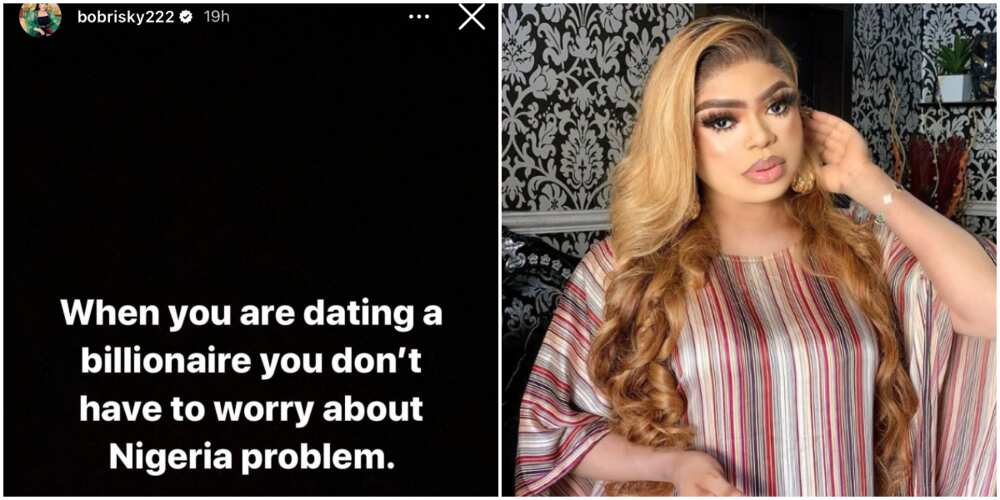 Bobrisky speaks about billionaire boyfriend, Bobrisky Bobrisky speaks about billionaire boyfriend, Bobrisky