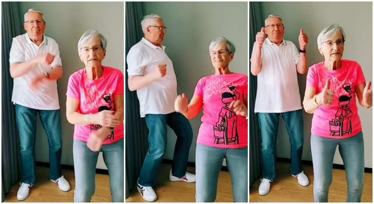 Video shows elderly couple dancing so powerfully like young people