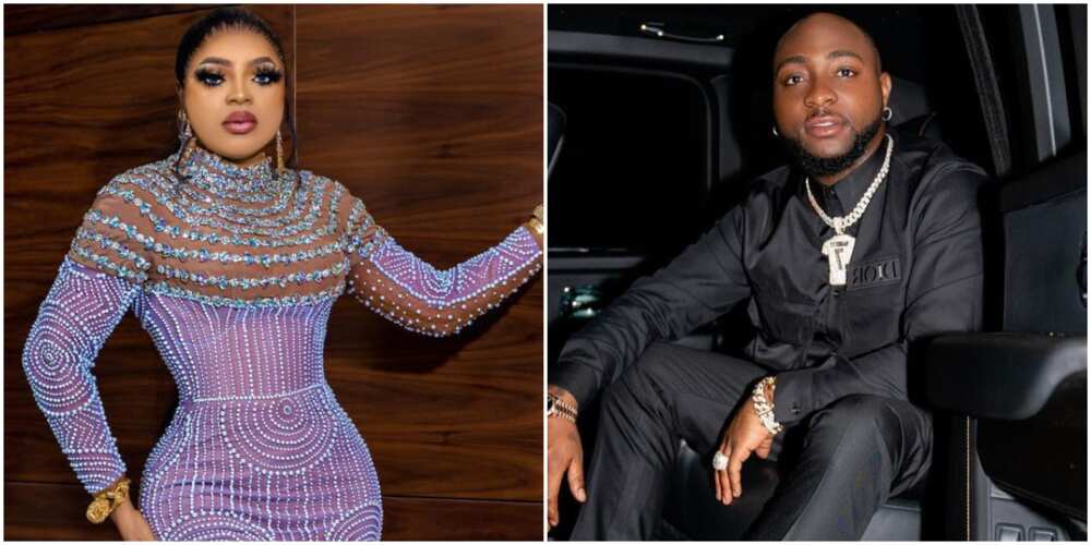 Bobrisky celebrates Davido