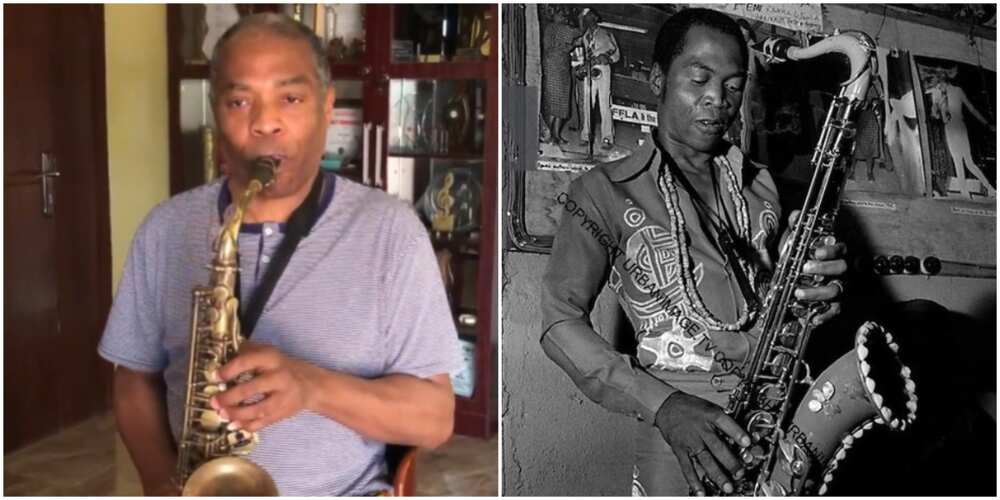 Femi and Fela Kuti