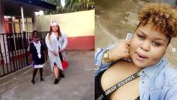 Lady gets kicked out of church over her outfit in Abuja