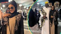 Mercy Aigbe updates fans as she travels for Umrah with husband, shares photos: “Islam is beautiful”