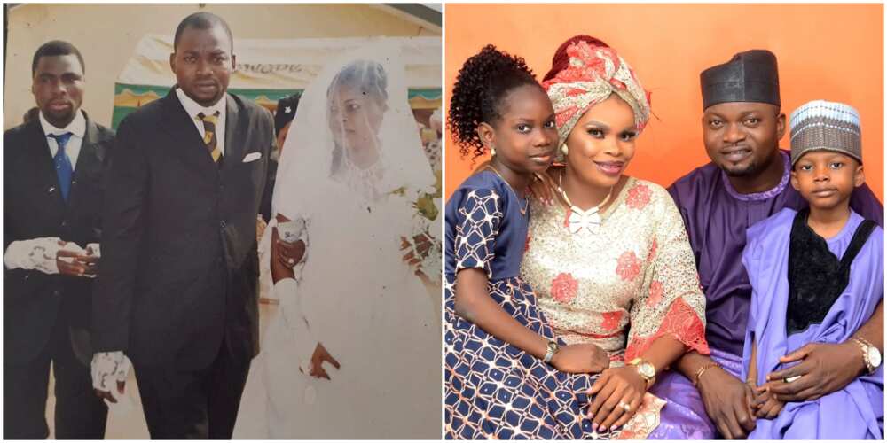 Yoruba actor Adekola Tijani aka Kamilu marks 14th wedding anniversary