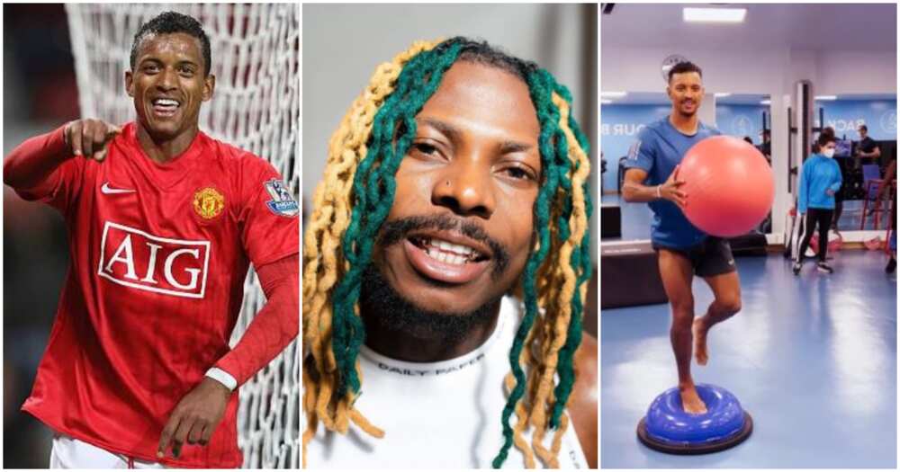 Afrobeat Is the New Hip-Hop”: Fans React to Video of Former Man Utd Star,  Nani Listening to Asake's Song 