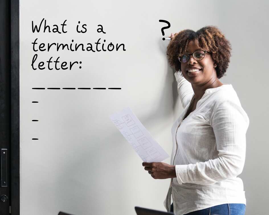 Termination letter format