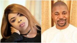 Actress Dayo Amusa pens touching note to MC Oluomo, says his presence makes the world a happy place