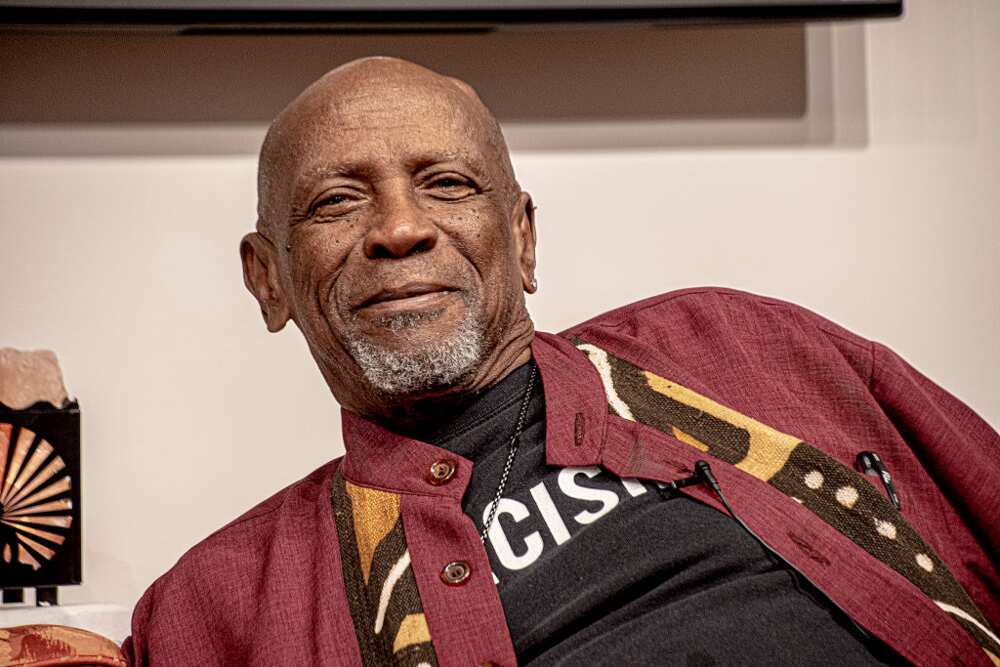 Louis Gossett Jr. onstage at the Meditation Museum