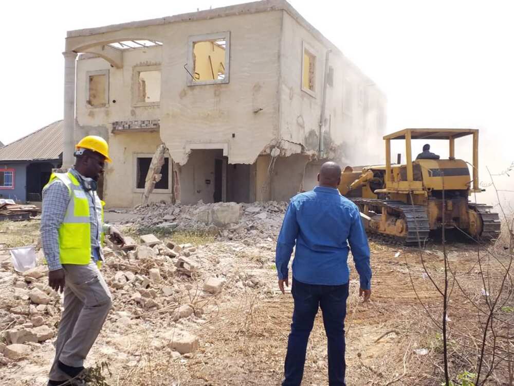 Safety: Enugu govt demolishes structures encroaching on Akanu Ibiam Int’l Airport