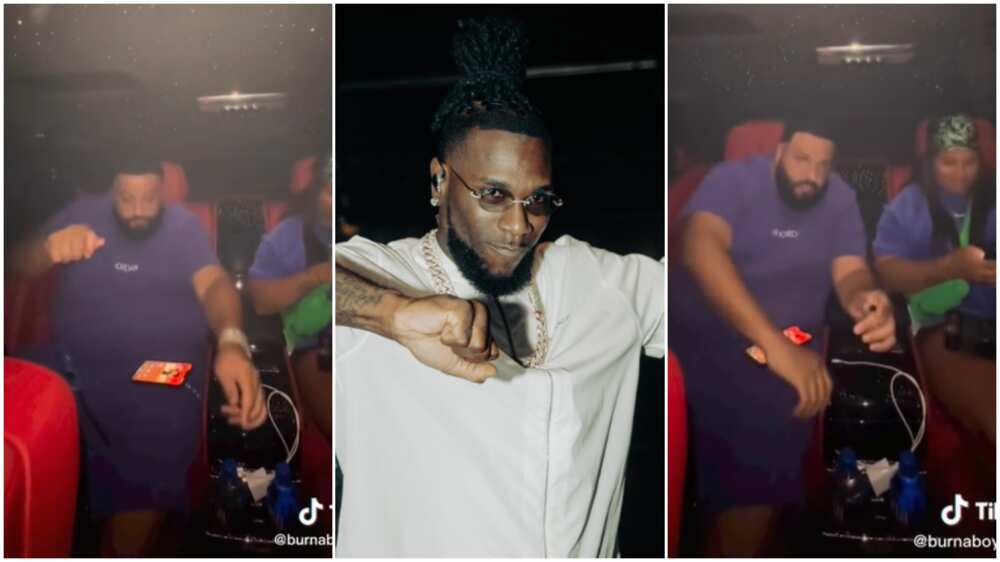 Burna Boy's Last Last/DJ Khaled danced to song.