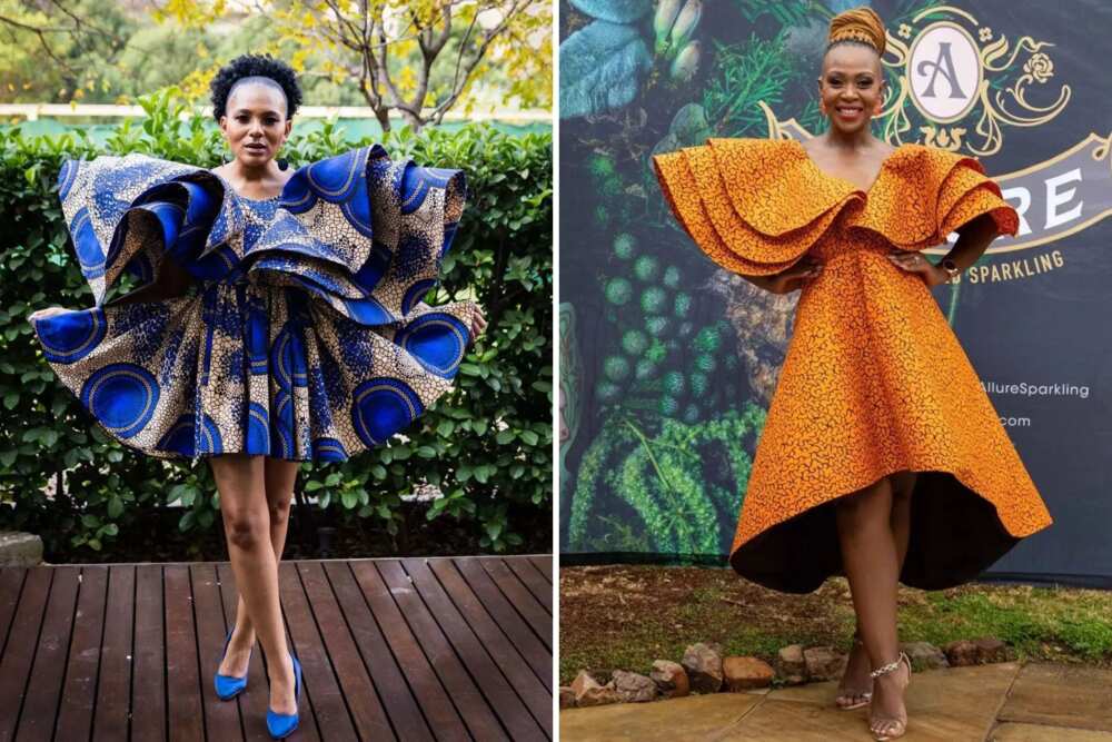 30 Ankara short flare gowns to add a splash of colour to your closet 