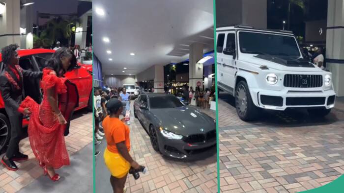 "I want this type of vanity": Secondary school students arrive their graduation in expensive cars