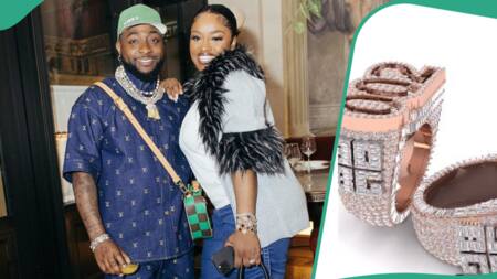 "With wetin happen last week, e reach to pamper her": Davido buys diamond ring for self and wife
