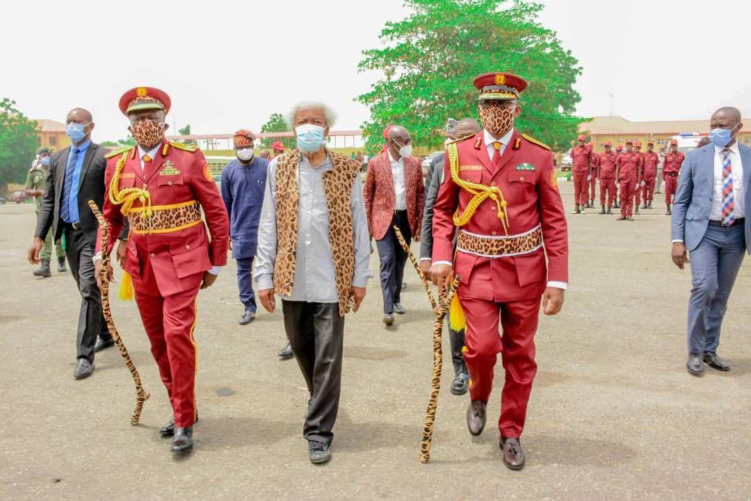 Before Ogun strikes you, we would have dealt with you: Soyinka sends strong warning to Amotekun corps