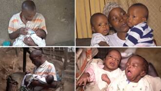 Husband takes care of twin babies alone after his wife fell into coma, three months later she wakes up