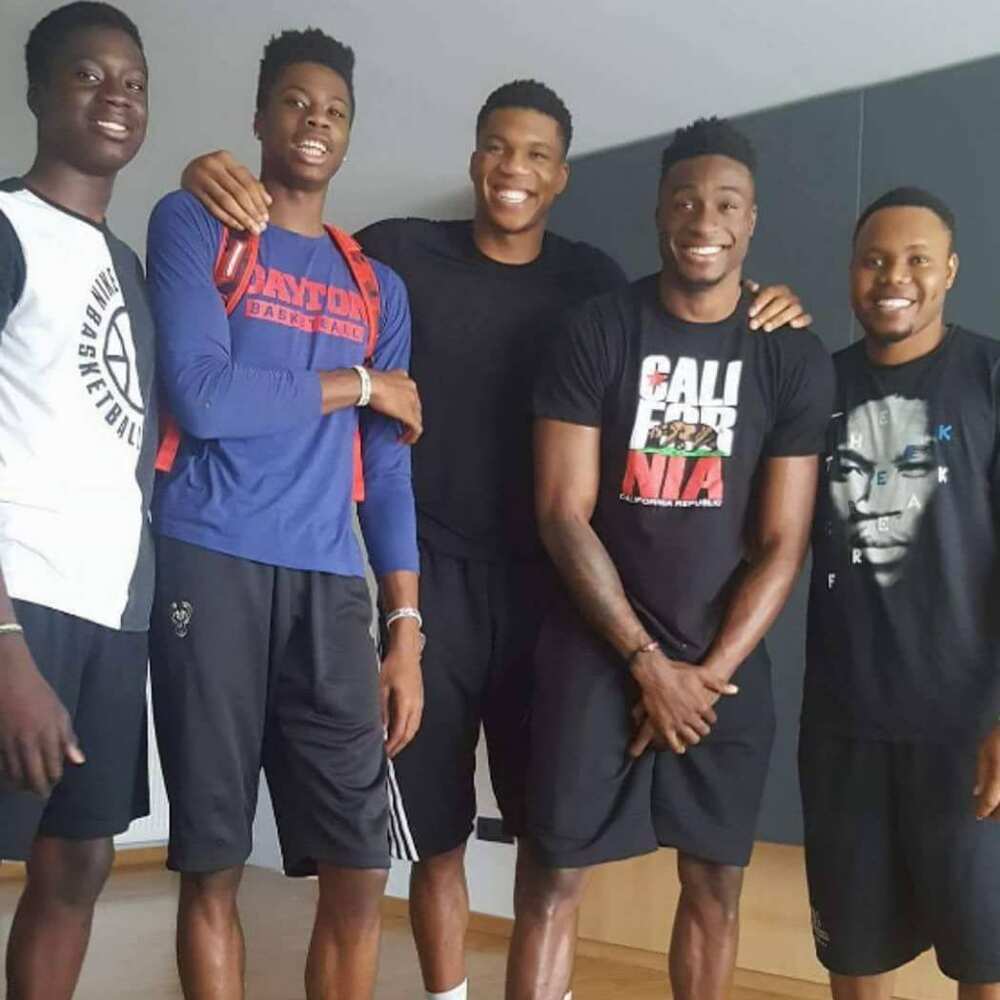 Antetokounmpo brothers