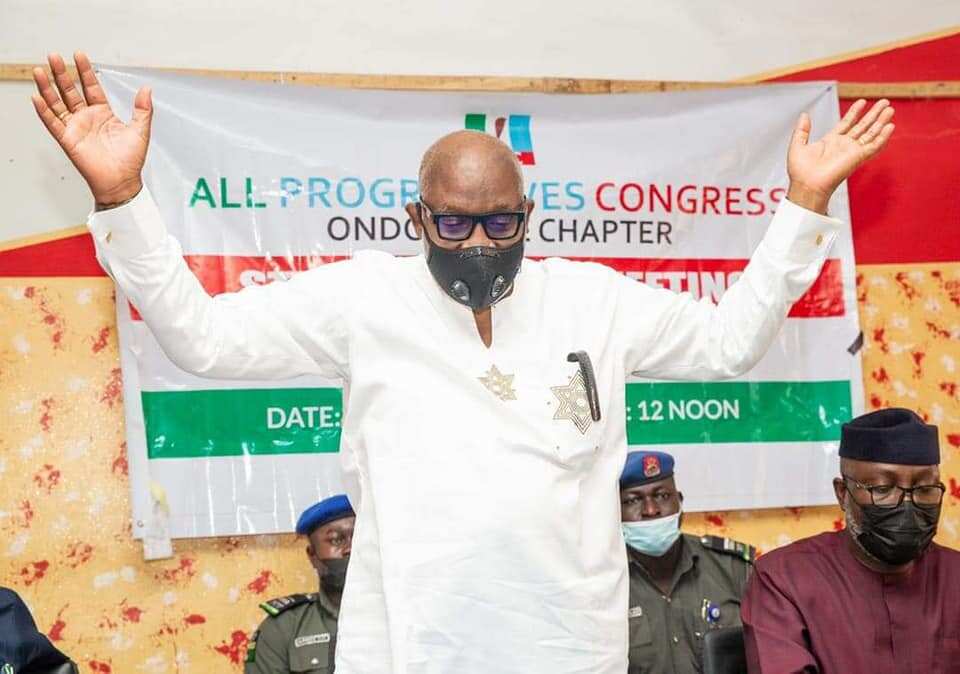 Days after meeting Tinubu, Akeredolu breaks silence on presidential ambition