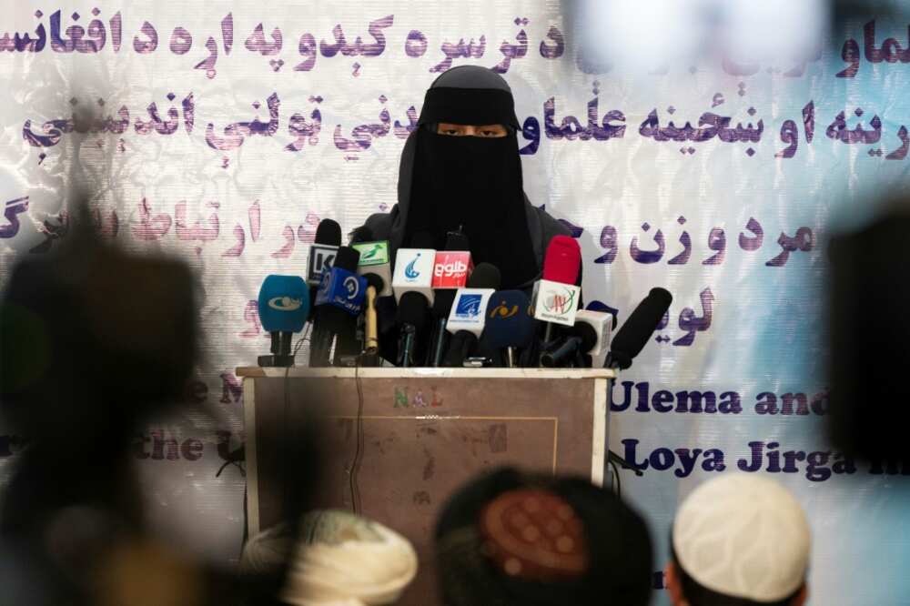 A member of an Afghan women's group told a press conference that the Taliban's grand council meeting would not be representative without their participation