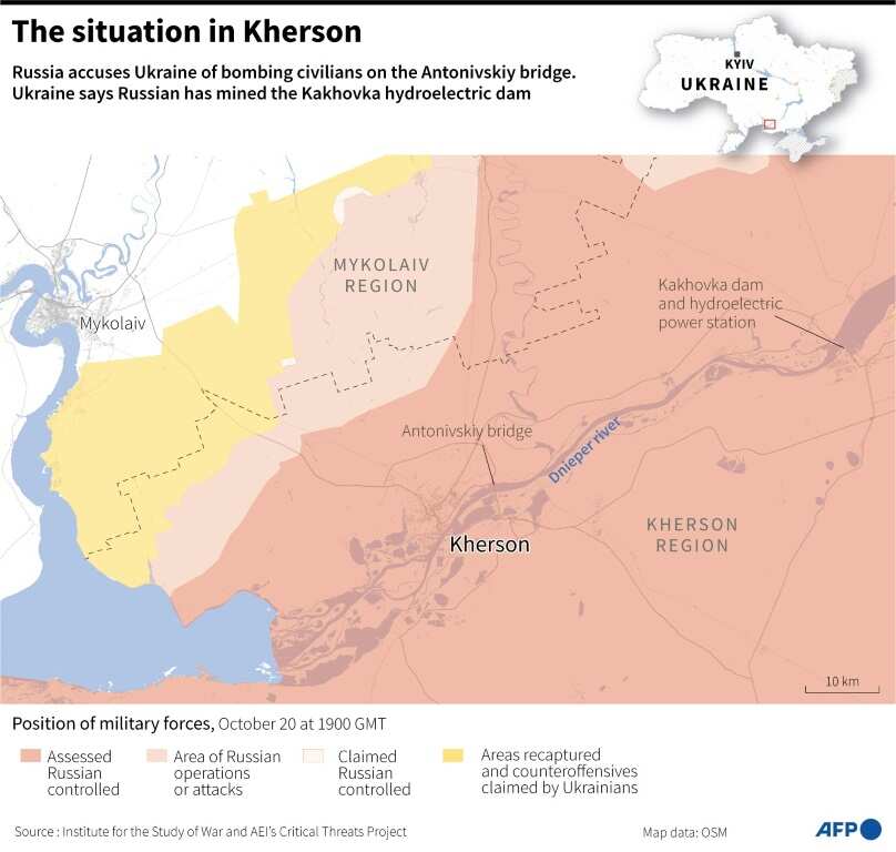 Ukraine: situation in Kherson
