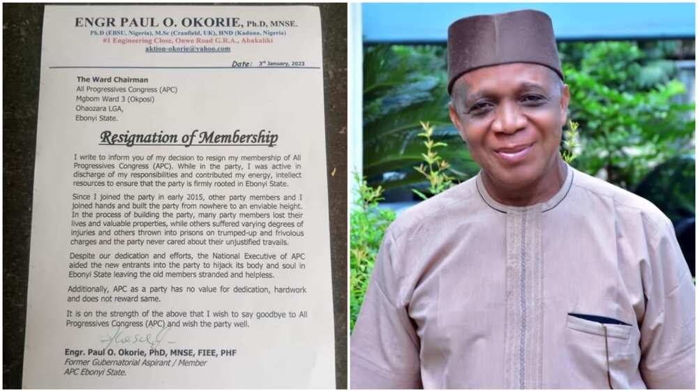 Dr Paul Okorie/APC/ Ebonyi State