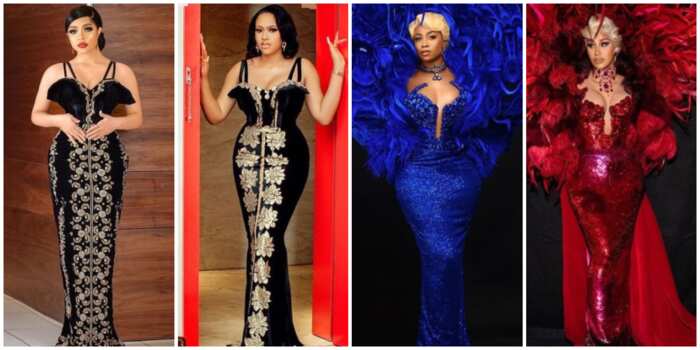 Year in review: 7 best Nigerian celebrity dress recreations of 2021