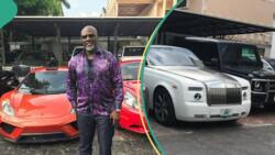 "My side chicks, I miss una jare": Dino returns to Nigeria, flaunts fleet of exotic cars, video trends