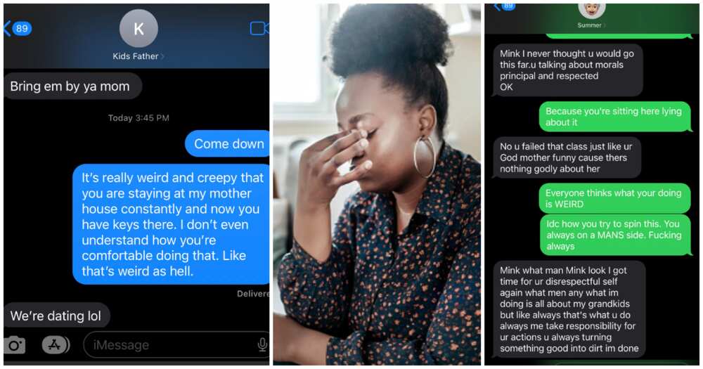 Family, dating, lady disowns mum