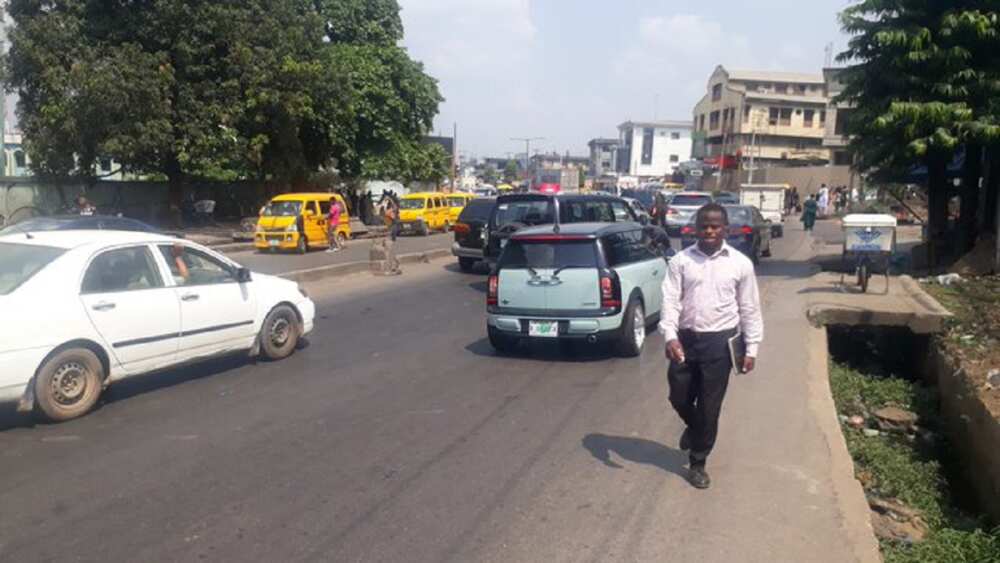Da dumi dumi: Direbobi sun shiga zanga zanga a Lagos