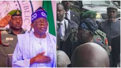Just In: Videos emerge as Tinubu visits national counter terrorism centre