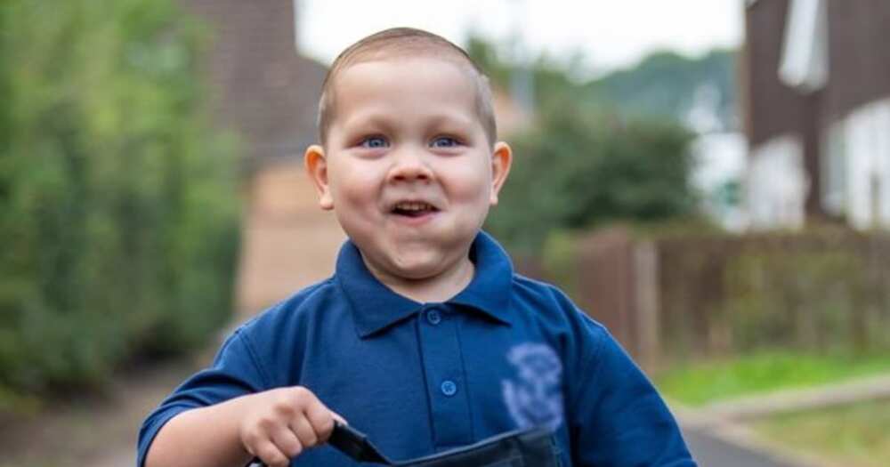 Little warrior: Boy beats cancer twice, starts school after bone marrow transplant