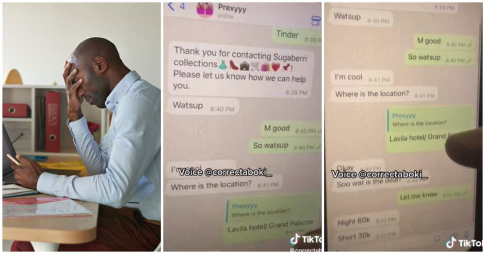 Online vendor, man leaks chat, Whatsapp chat