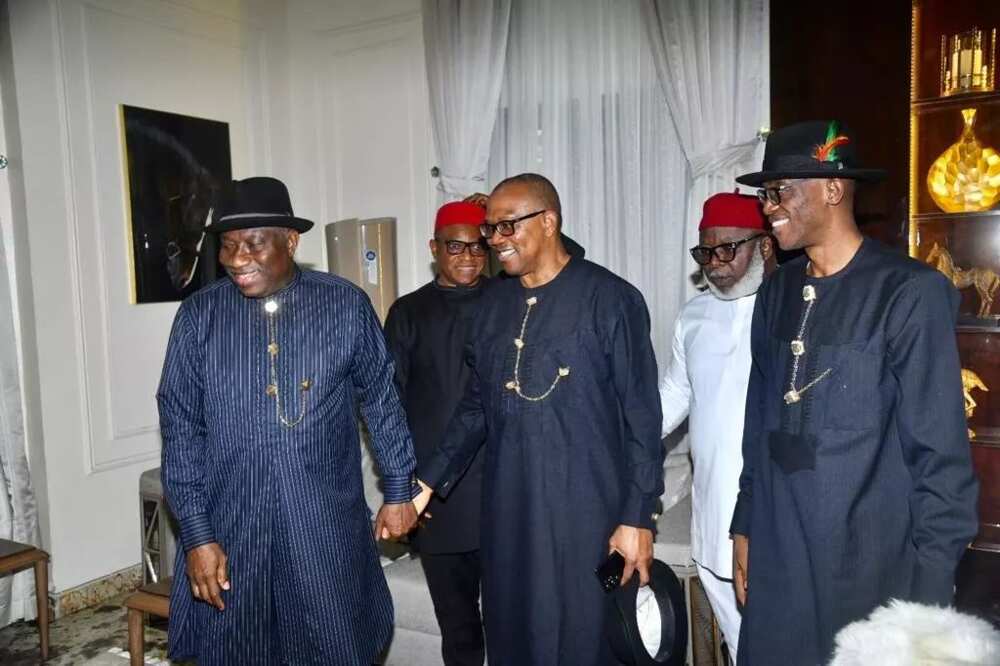 Former President Goodluck Jonathan, Peter Obi, 2023 elections, Labour Party, Bayelsa state