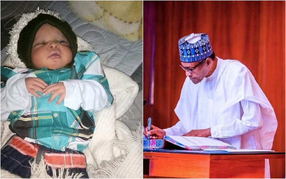 Magidanci ya sanya wa jaririnsa suna Buhari saboda karrama shugaban kasa Magidanci ya sanya wa jaririnsa suna Buhari saboda karrama shugaban kasa