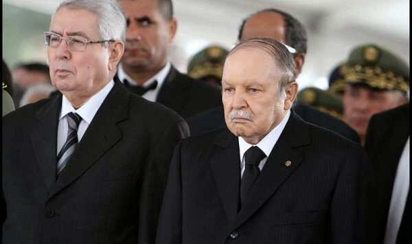 Abdelkader Bensalah and Abdelaziz Bouteflika