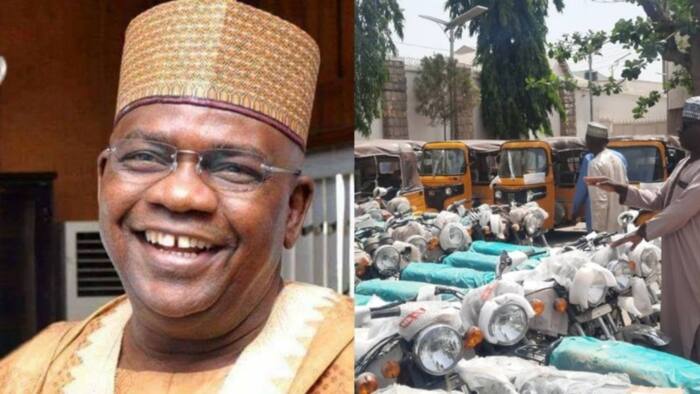 Senator Goje empowers constituents with 500 tricycles, 1000 motorcycles