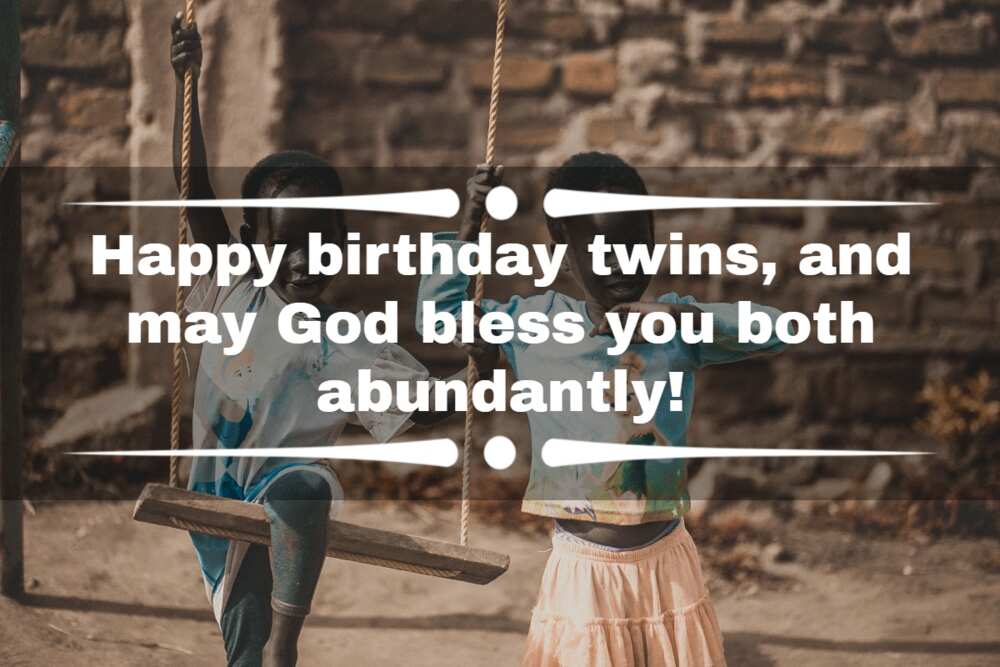 Birthday prayers for twins