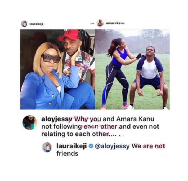 We are not friends - Laura Ikeji explains why she doesn't relate with Kanu's wife Amara